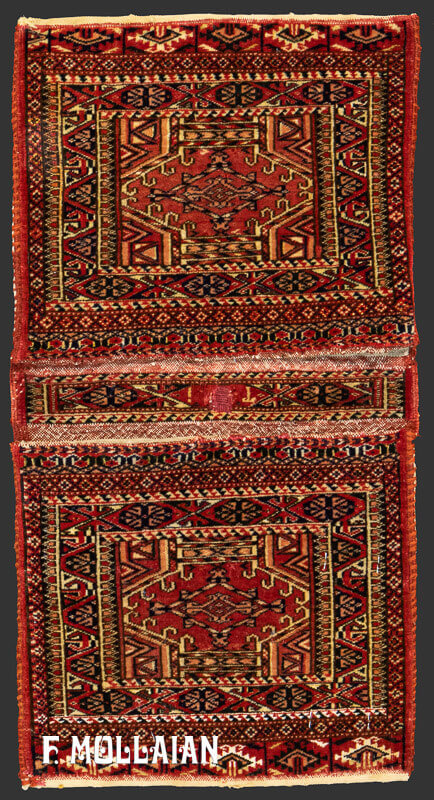 Antique Turkmen Sella Rug n°:81865890